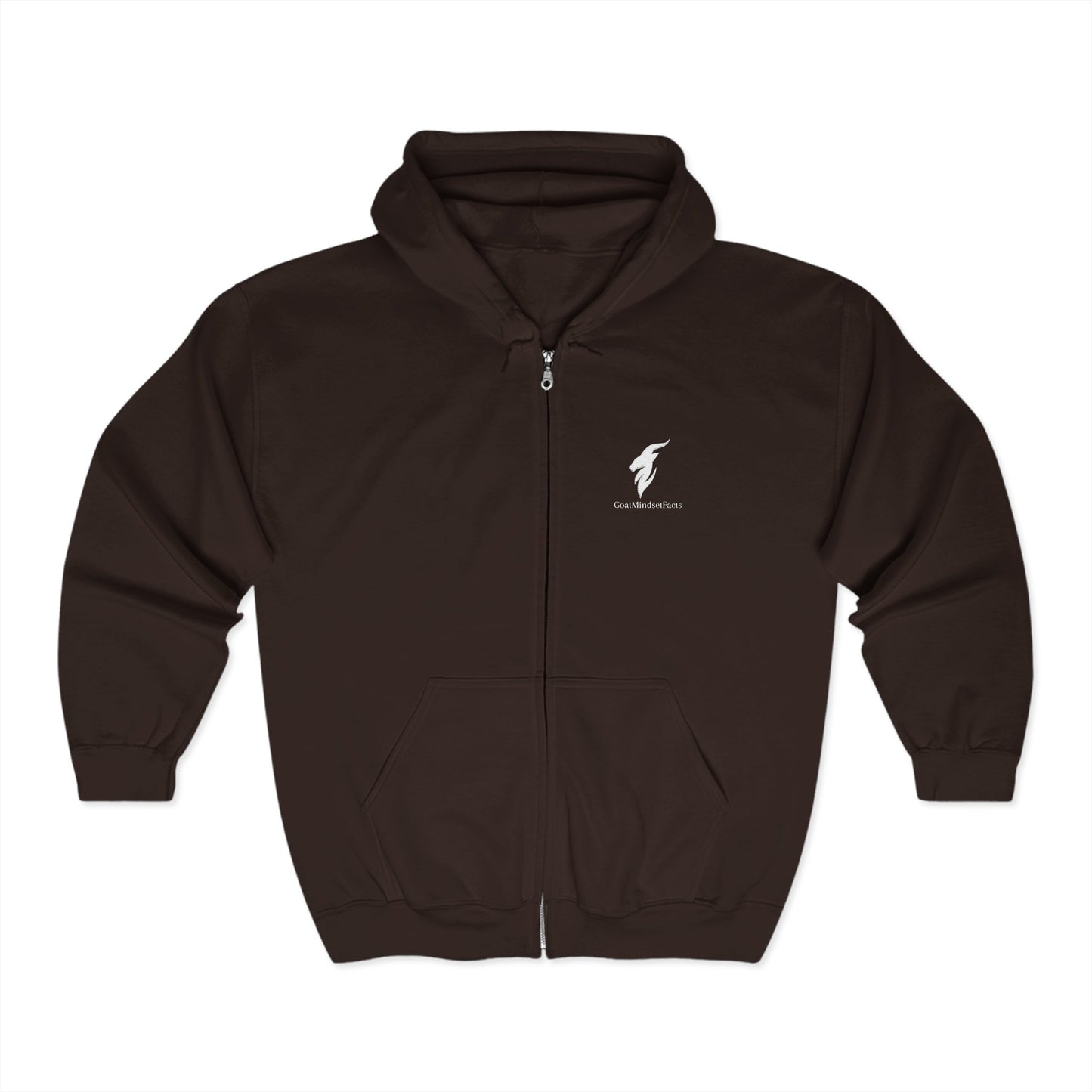 Minimalist Full Zip Hooded Sweatshirt - Stylish Comfort for Every Occasion