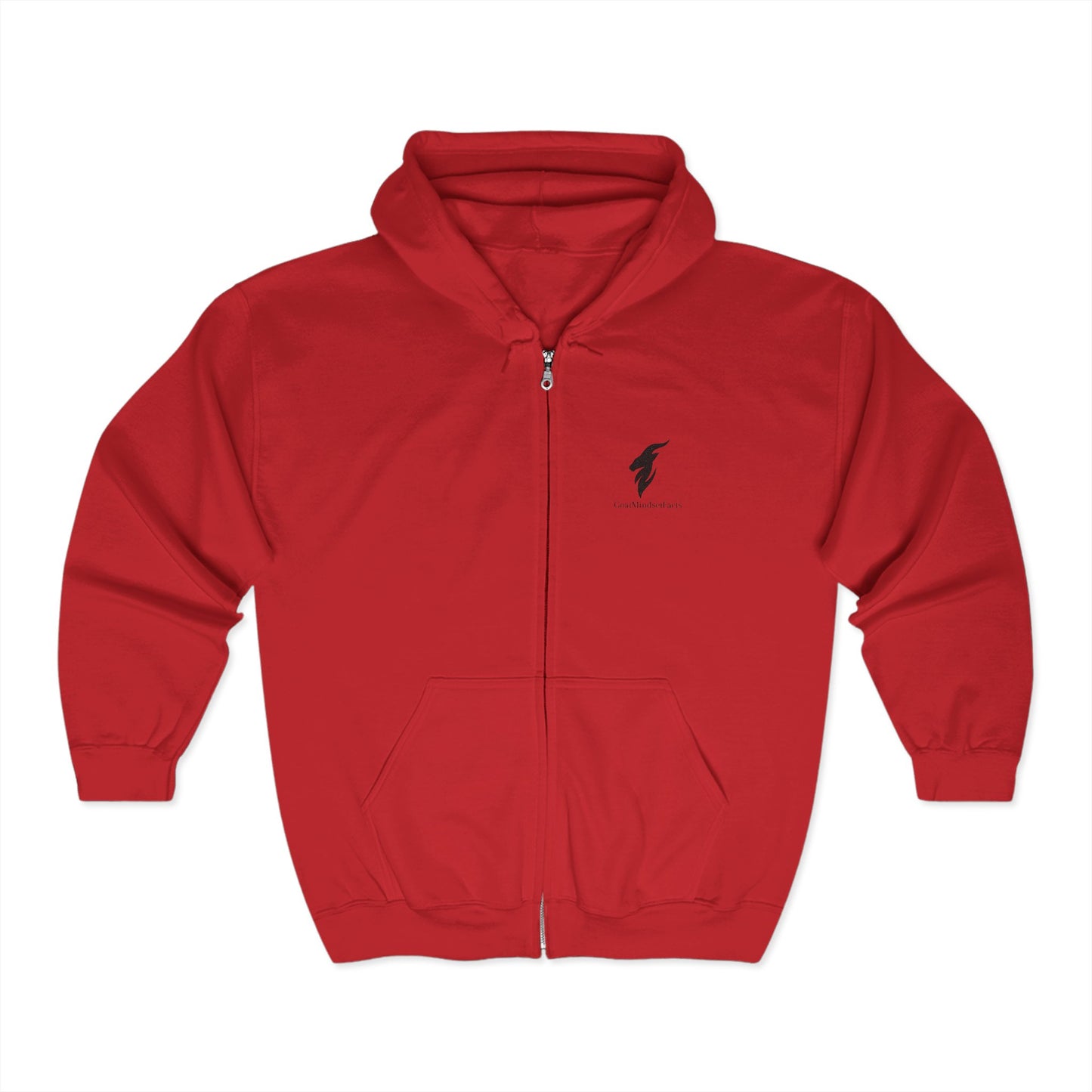 Minimalist Full Zip Hooded Sweatshirt - Stylish Comfort for Every Occasion