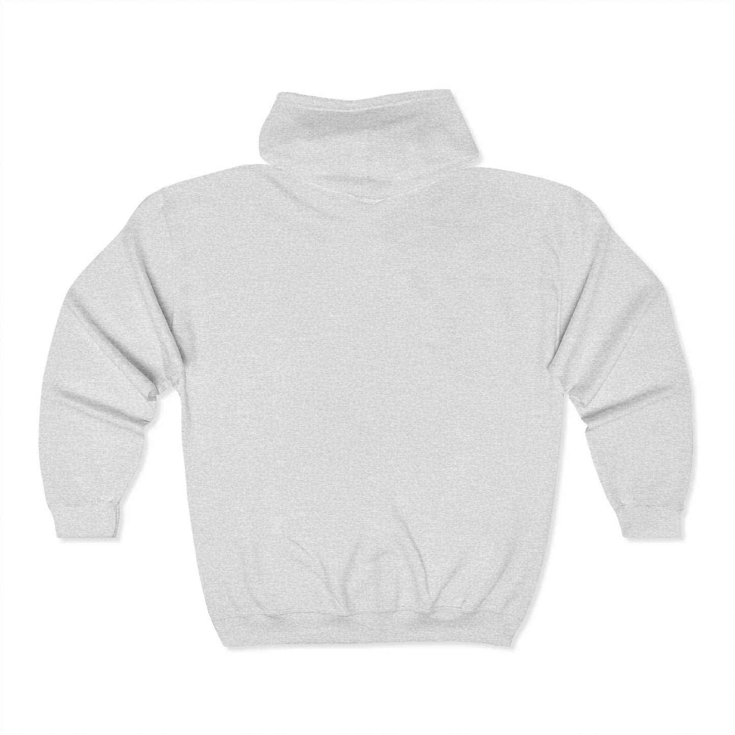 Minimalist Full Zip Hooded Sweatshirt - Stylish Comfort for Every Occasion