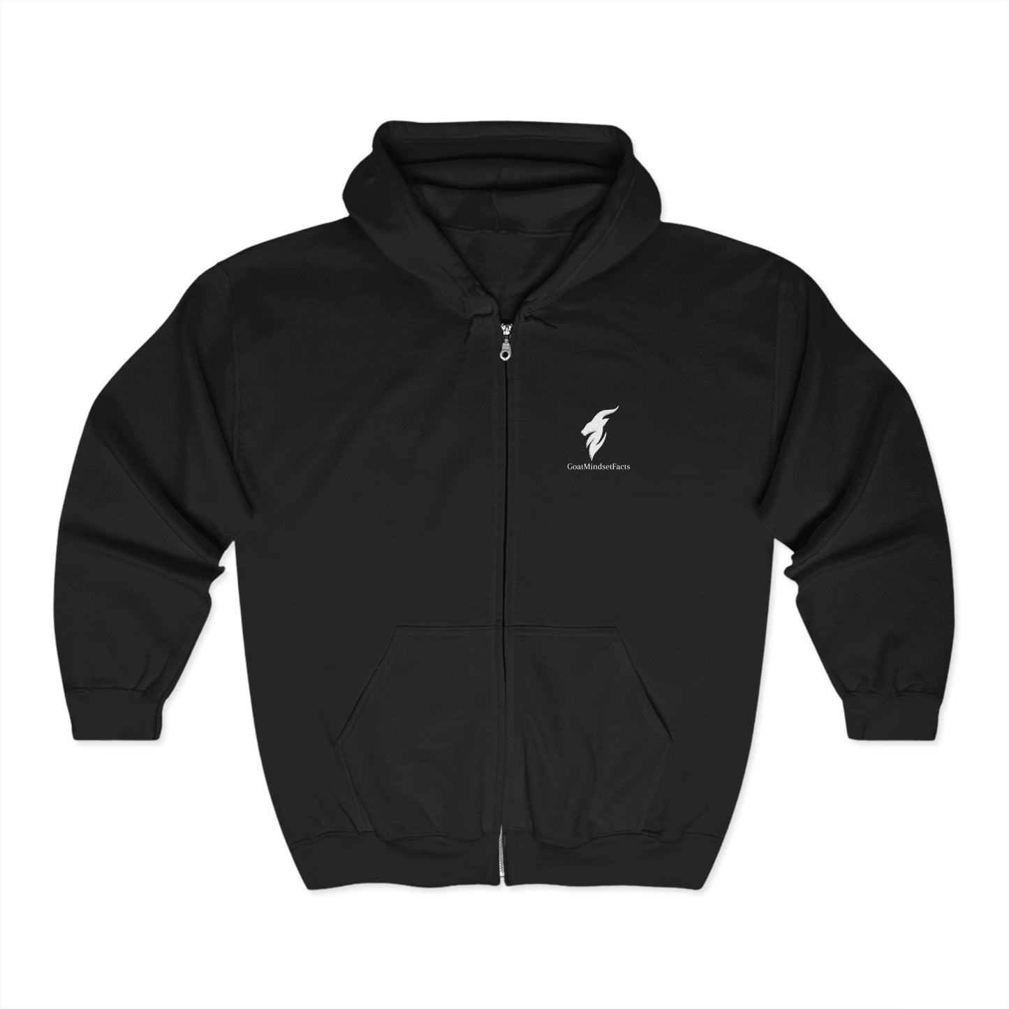 Minimalist Full Zip Hooded Sweatshirt - Stylish Comfort for Every Occasion